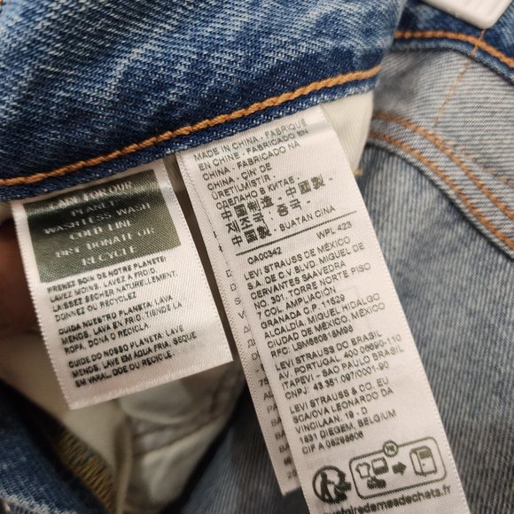 Levi's Premium 501 150th Anniversary Edition Straight Leg Jeans Size 28x32 NWT - Picture 10 of 13